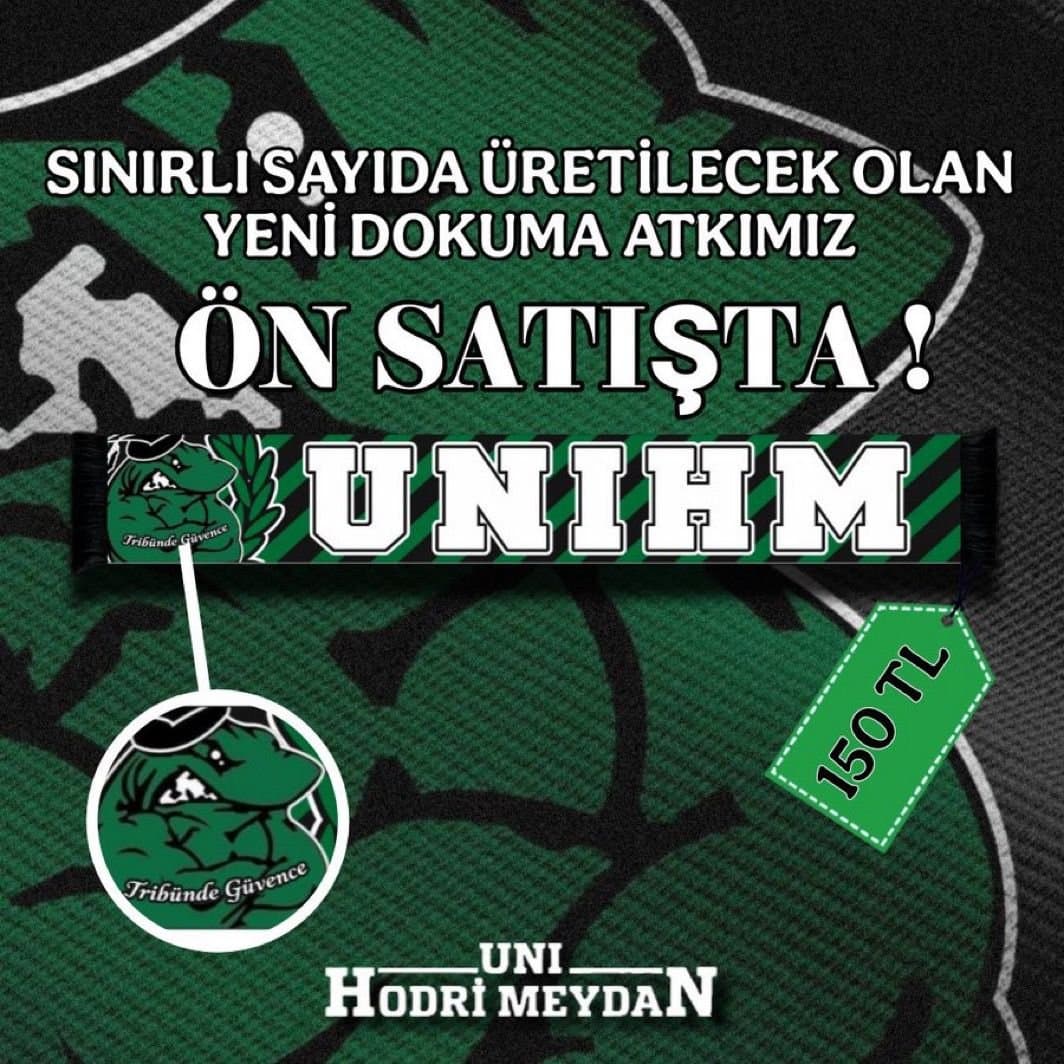 UNIHM Çizgili Dokuma Atkı