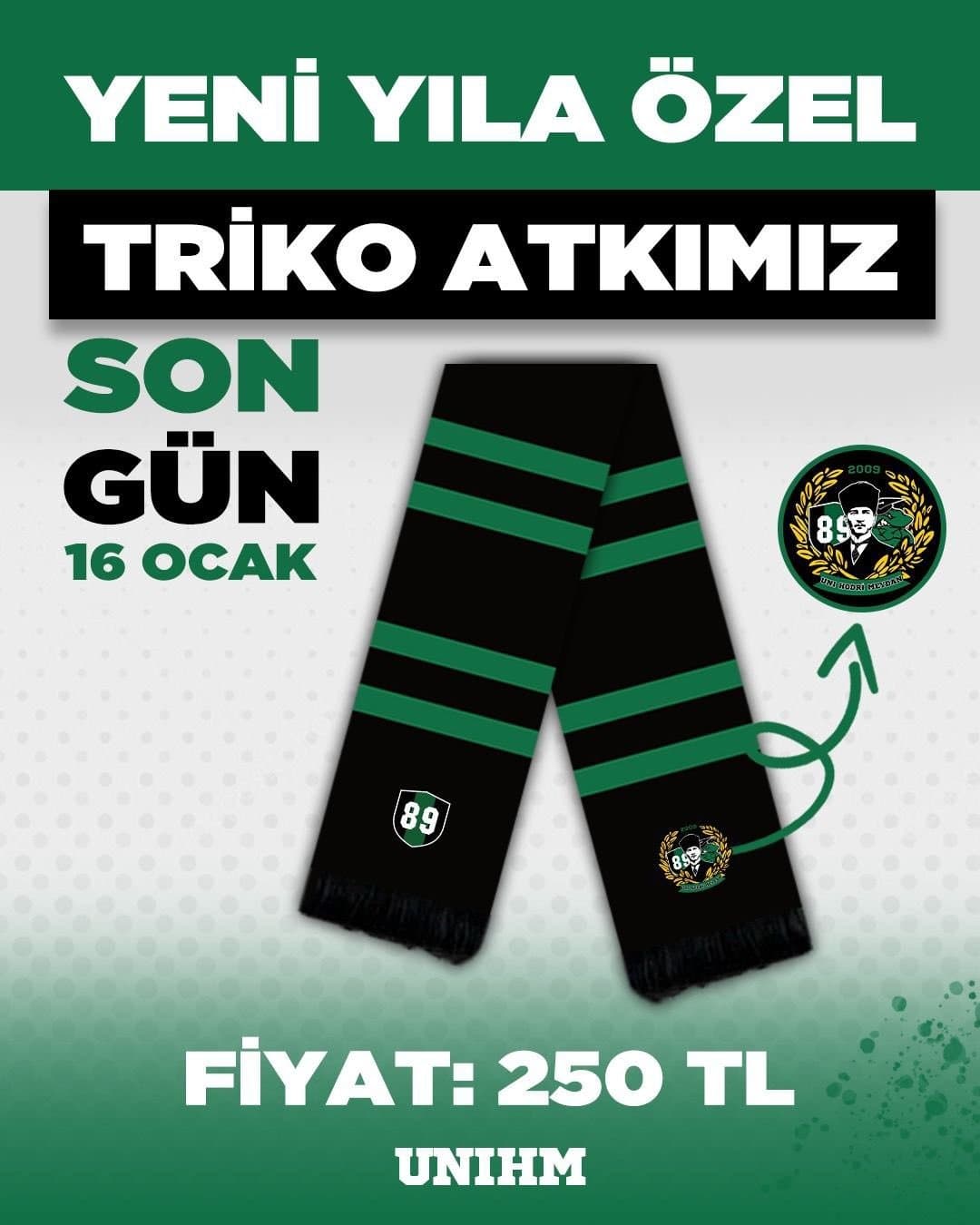 UNIHM Triko Atkı